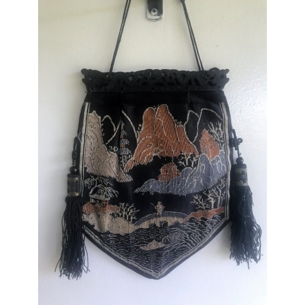B13 Chinese Tapestry handbag