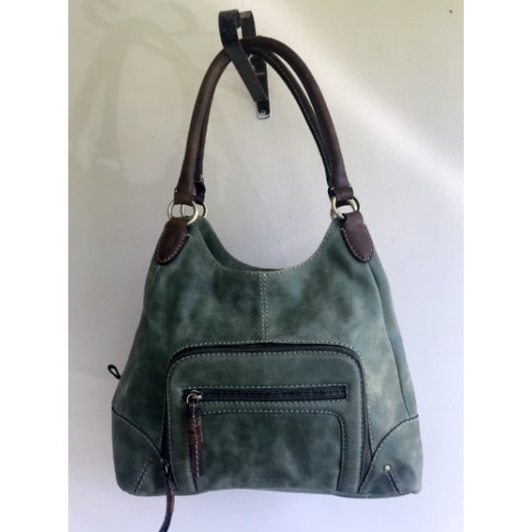 B12 Colorado Green Leather