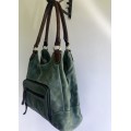 B12 Colorado Green Leather