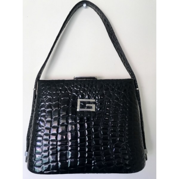 B6 G Black Croc