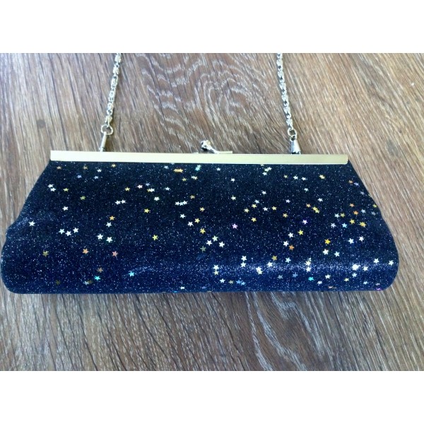 B1 Glitter Clutch
