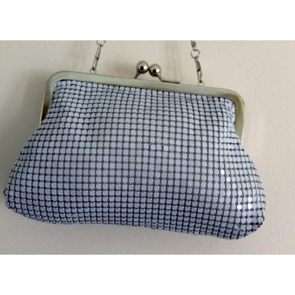 B7 Natio White Mesh Handbag