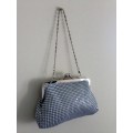 B7 Natio White Mesh Handbag