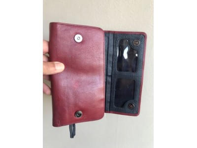 Oran Burgundy Leather