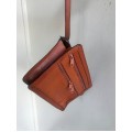 Tan Wristlet Clutch