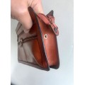 Tan Wristlet Clutch