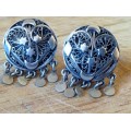 Silver Earrings - Hillal Negma