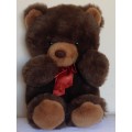 Joey Satin Brown Bear