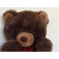 Joey Satin Brown Bear