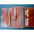 Leather Wristlet Clutch