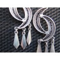 Silver Earrings - Leila