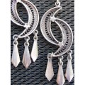 Silver Earrings - Leila