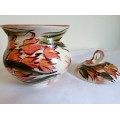 M. Colourful Ceramic Jar