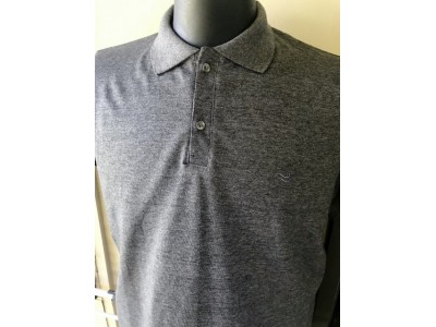 Muslim Polo Charcoal Grey