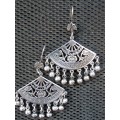 Silver Earrings - Morabba 9