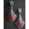 Silver Earrings - Nar