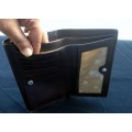 Leather Wallet Pier Carlo d'Alessio