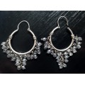 Silver Earrings - Rhanda