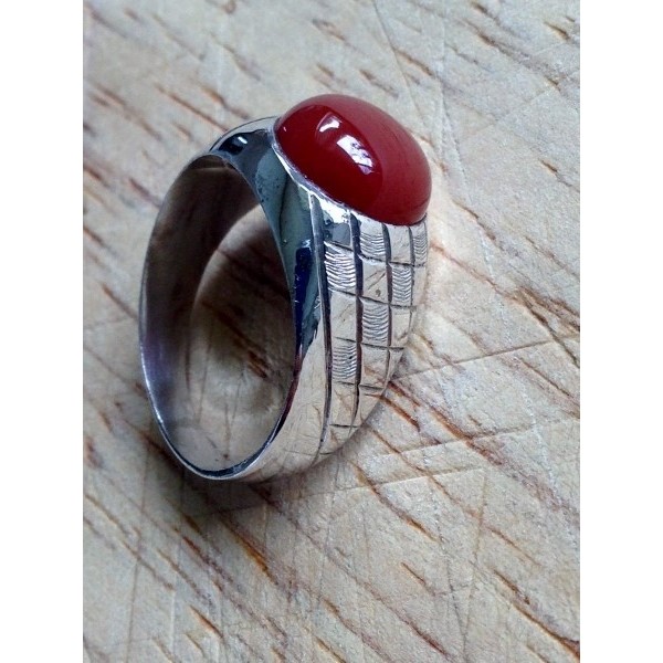 Silver Ring - Carreaux Tourmaline