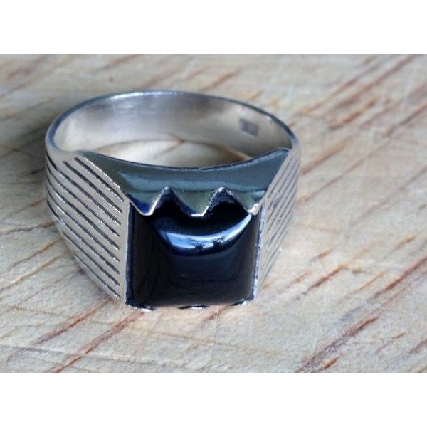 Silver Ring - Lines
