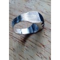Silver Ring - Lines