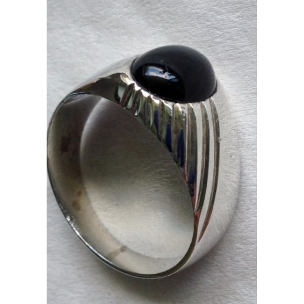 Silver Ring - Rigue Diagonal