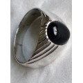 Silver Ring - Rigue Diagonal