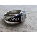 Silver Ring - Three Links