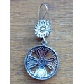 Silver Earrings - Salib