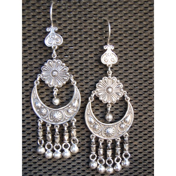 Silver Earrings - Shams we Amar