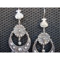 Silver Earrings - Shams we Amar