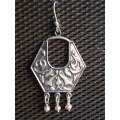Silver Earrings - Shobbakein