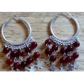 Silver Earrings - Cherry Blossom