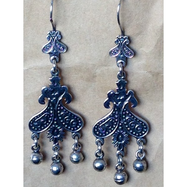 Silver Earrings - Cloches