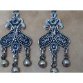 Silver Earrings - Cloches
