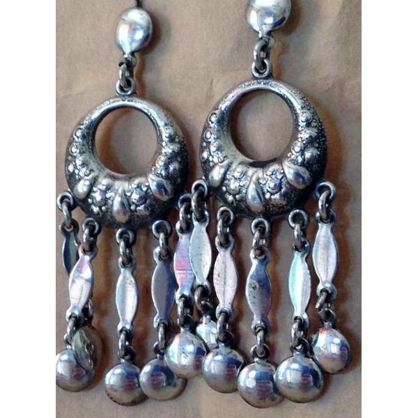 Silver Earrings - Dallaya