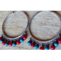 Silver Earrings - Gamila Large Loops