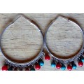 Silver Earrings - Gamila Large Loops