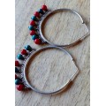 Silver Earrings - Gamila Large Loops