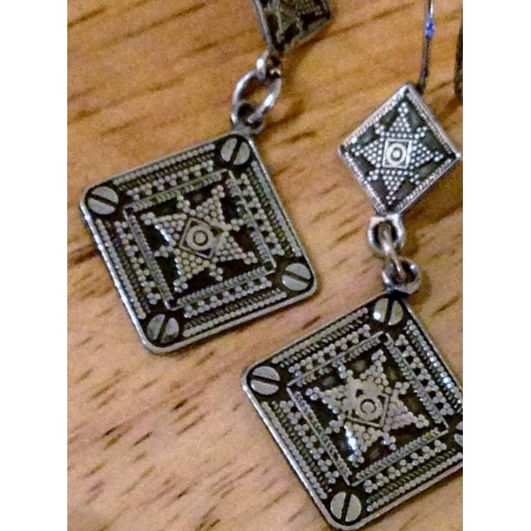 Silver Earrings - Quatre Vis