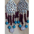 Silver Earrings - Shabbaka Taweel