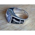 Silver Ring - Clear Sword