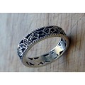 Silver Ring - Glitter Band