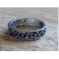 Silver Ring - Glitter Band