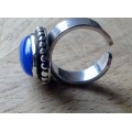 Silver Ring - Magic Blue