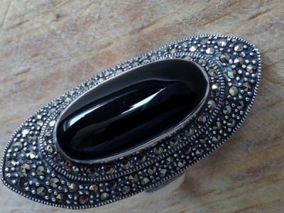 Silver Ring - Melon Noir