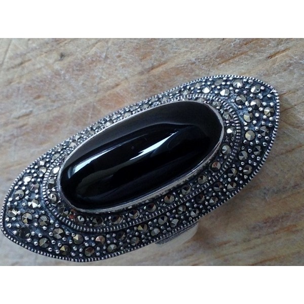 Silver Ring - Melon Noir