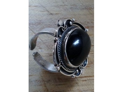Silver Ring - Noir en Cadre