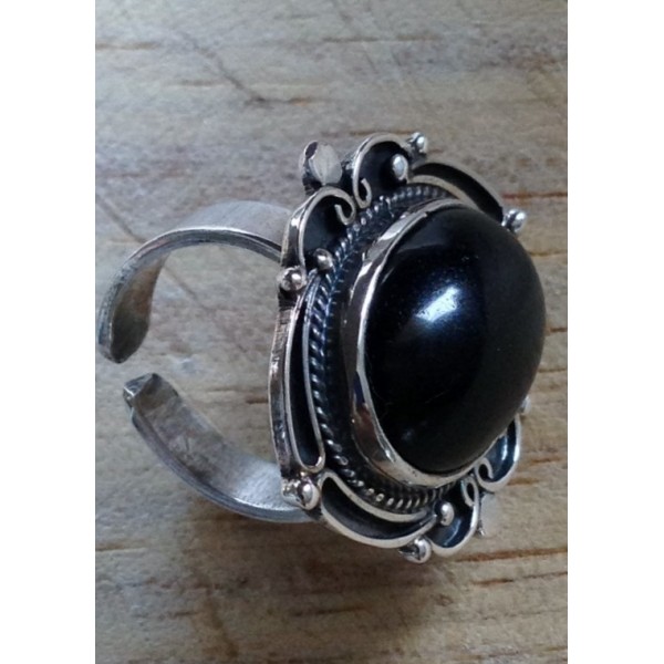 Silver Ring - Noir en Cadre