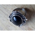 Silver Ring - Noir en Cadre